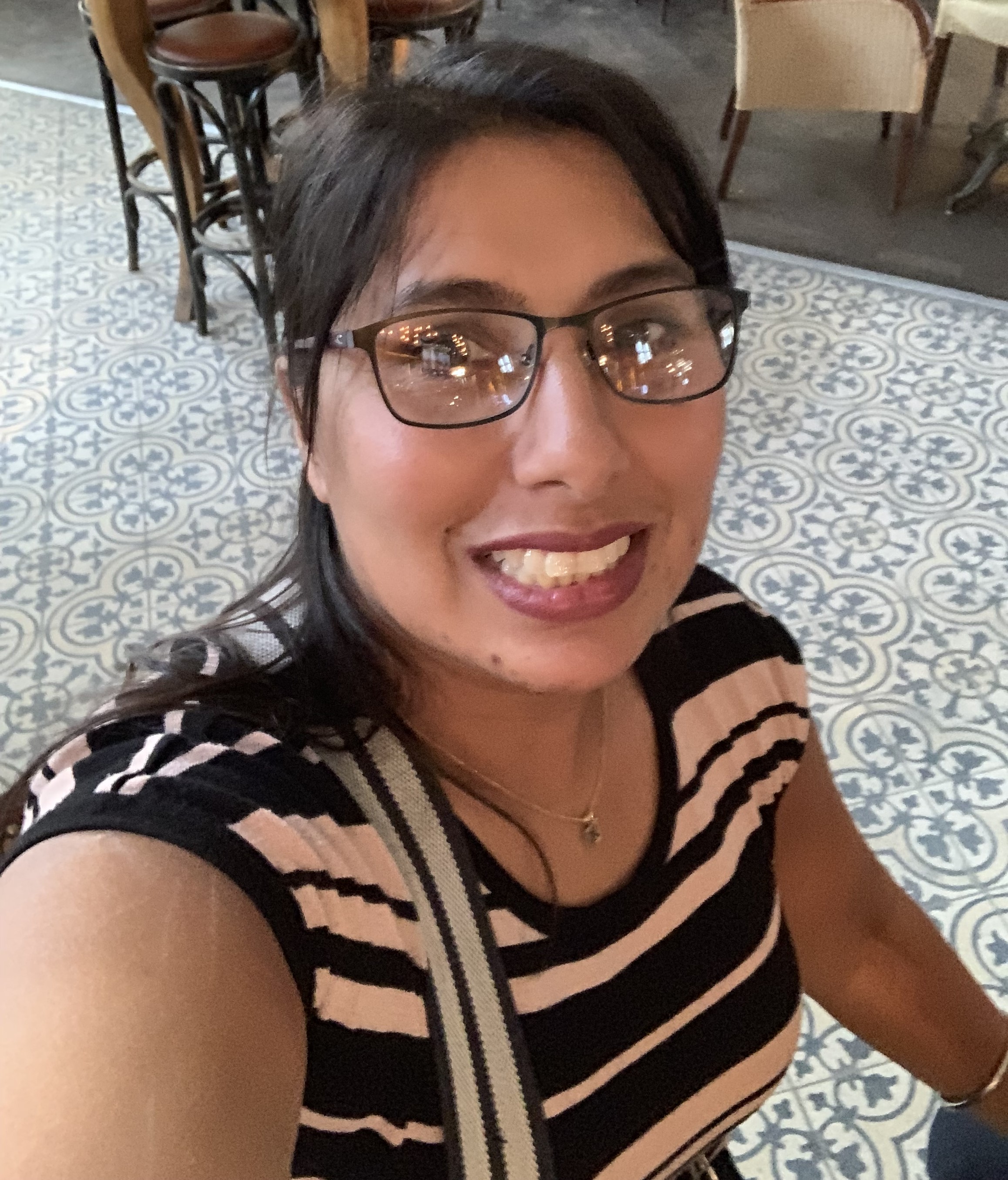 A photo of Narindra smiling