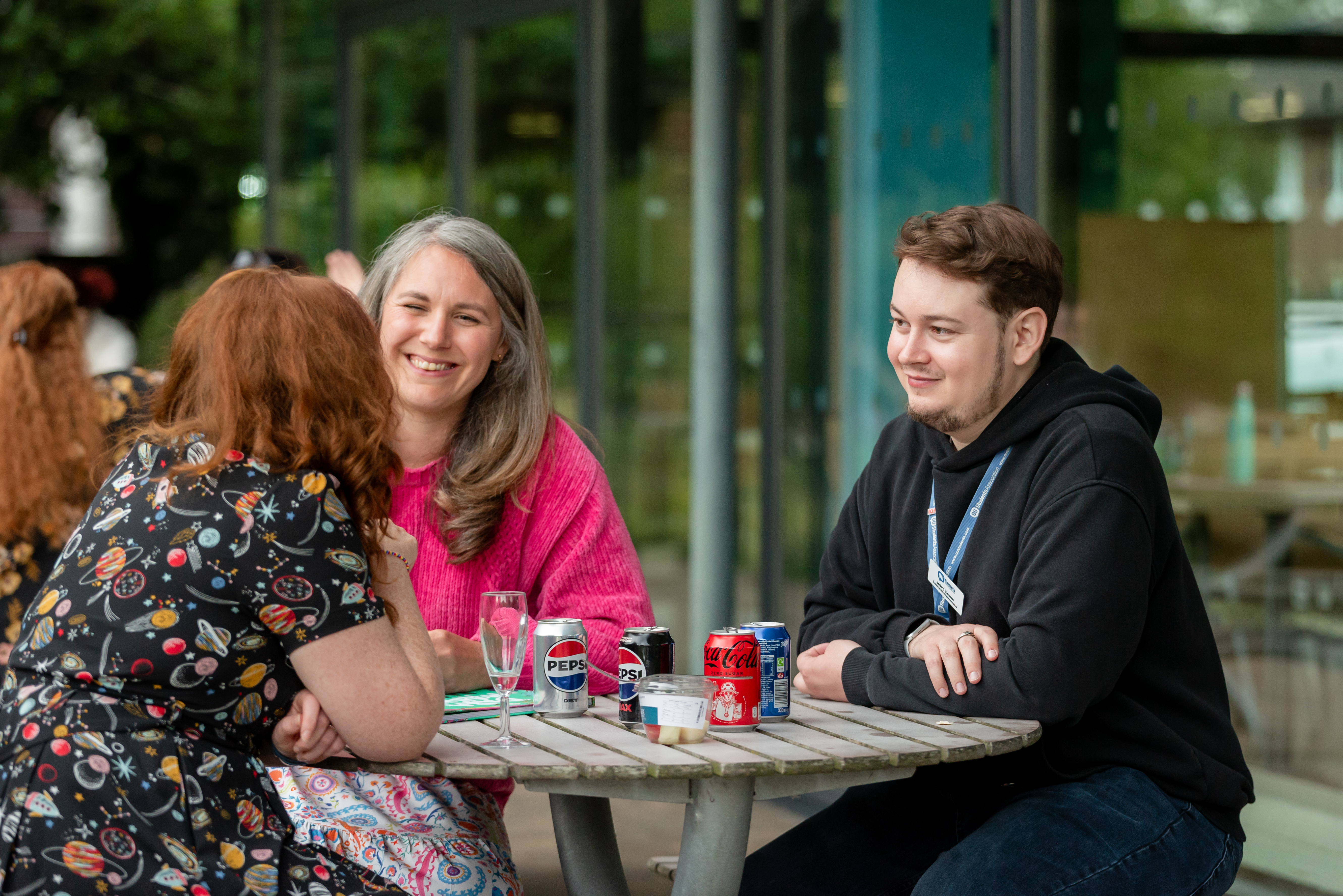 Image of multi-coloured confetti